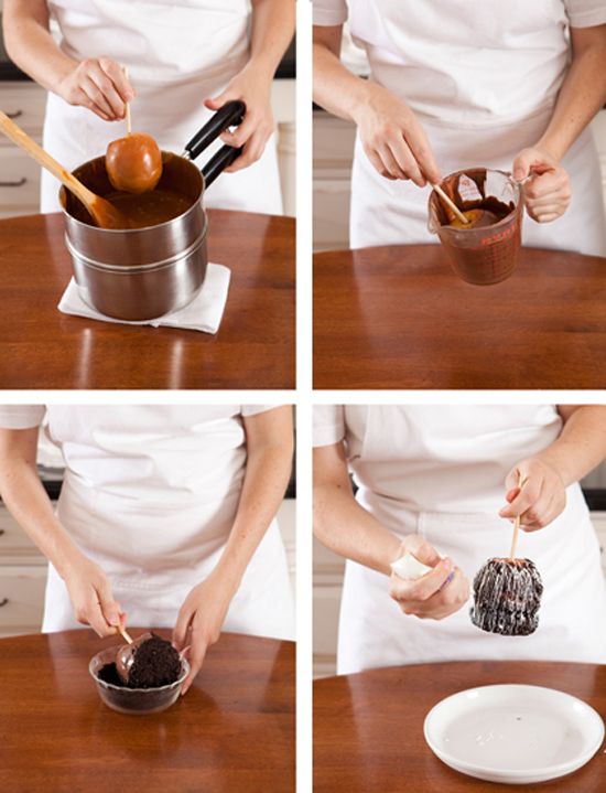Chocolate Covered Apple Tutorial Chocolate Covered Apple Tutorial