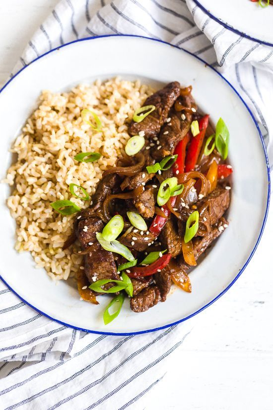 Pepper steak is quick, easy and perfect to whip up any night of the week. Strips of beef and bell peppers are stir fried in a wok to create ...