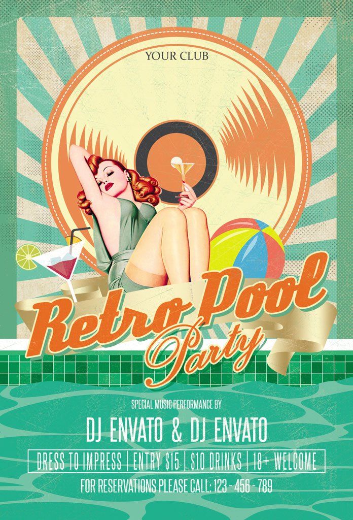 Retro pool throat gym