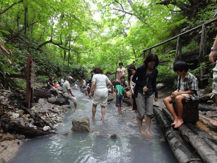 Public bath in japan