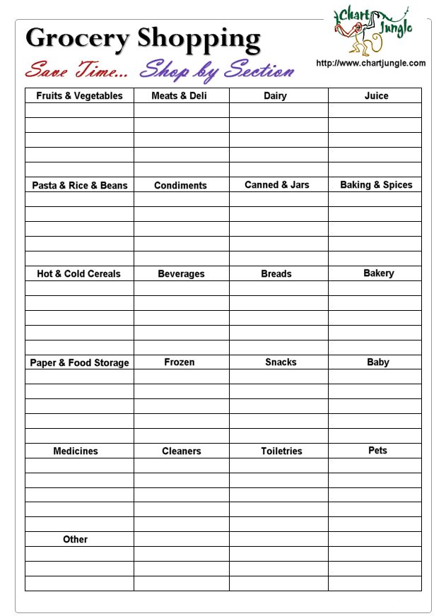 household shopping list template my favorite grocery list they lots of other things household shopping list template my favorite grocery list they lots of other things
