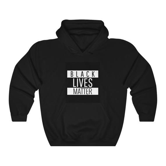 Black Lives Matter Hoodie Sweater BLM Be apart of the movement today