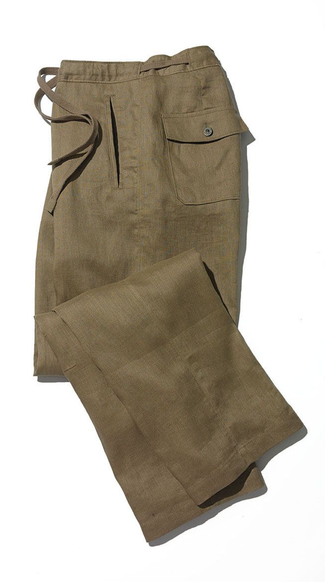 Tasso elba clearance pants linen drawstring