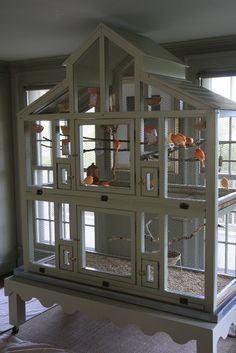 The 25 Best Pet Bird Cage Ideas On Pinterest Diy Pet Bird Cage Ideas I Will Copy This Seed Catcher Just Have To