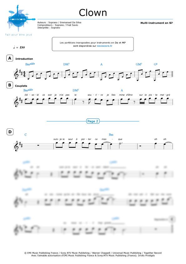 Partition Soprano Coeurdonnier Recherche Google