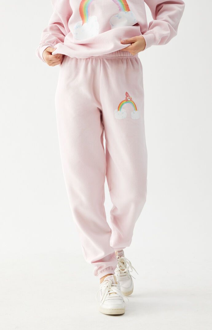 Care Bears White Jogger Sleep Pants