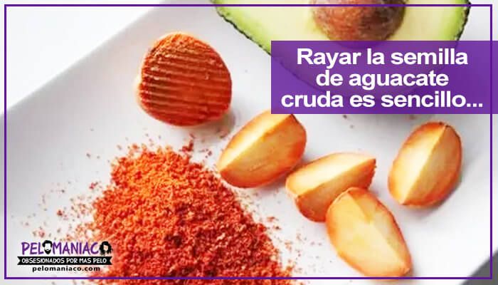 Beneficios de semilla de aguacate para el cabello