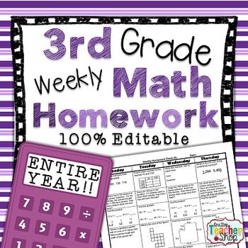 3rd grade homework help