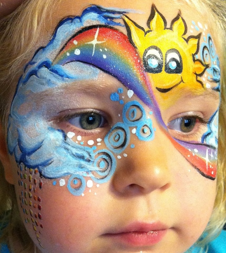 674 best summer face painting images on pinterest face summer face painting designs