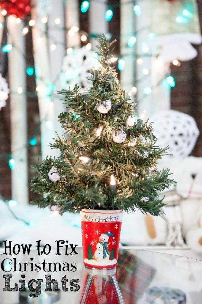 Reducing Christmas Waste How To Fix Christmas Lights #sponsored I Reducing Christmas Waste | How to Fix Christmas Lights #sponsored I love Christmas. I really do. It's one of my favori… | Everything Christmas Lights ... - Reducing Christmas Waste How To Fix Christmas Lights #sponsored I