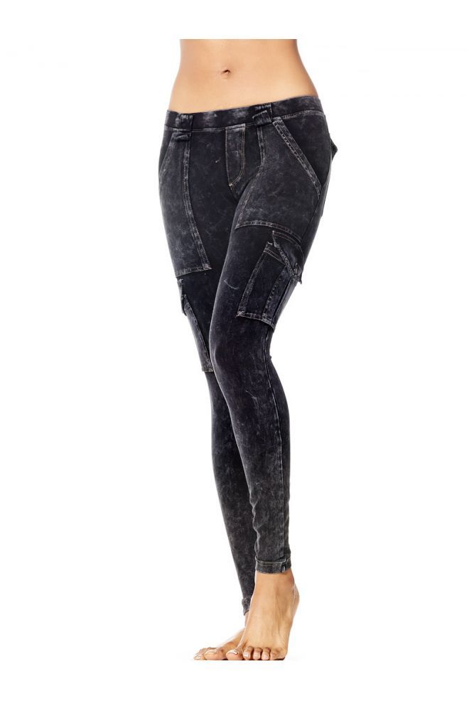 Hard Tail 6 Pocket Cargo Ankle Leggings