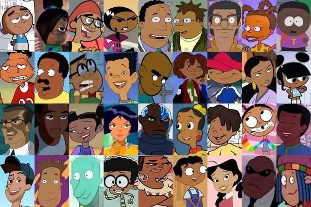 Jayden Rodriguez on Instagram: "Black Cartoon Characters Requested by
