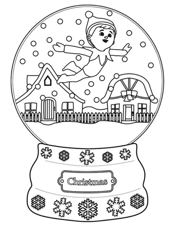 139 best Christmas Coloring Pages images on Pinterest Christmas