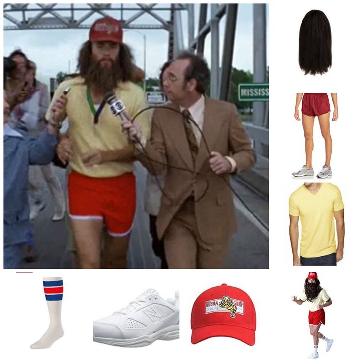 Forrest Gump Halloween Costume for Guys with Beards