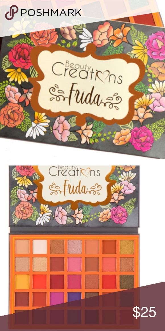 New Frida Beauty Creations New Warm Collection For The Transition Of Fall Colors Makeup Eyeshadow Beauty Collection Colors Creations Frida Makeup Tran