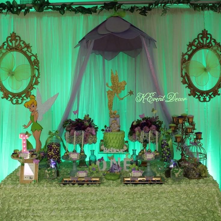 tinkerbell birthday background
