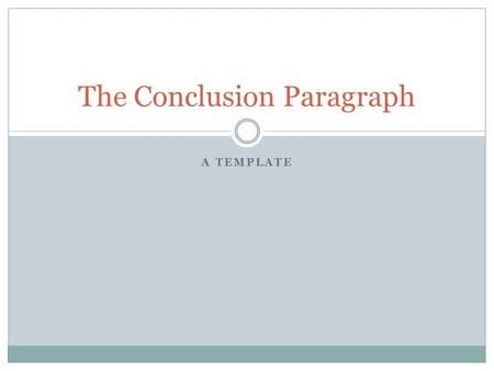 Types of conclusions for essays