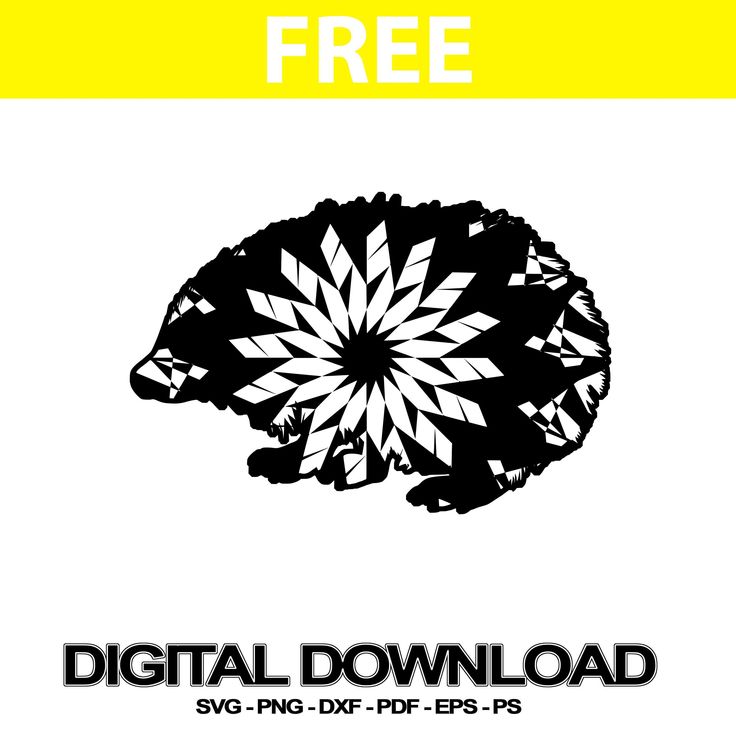 Download Hedgehog Mandala Svg Free For Crafters - Layered SVG Cut File