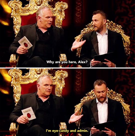 Image result for taskmaster tv show meme
