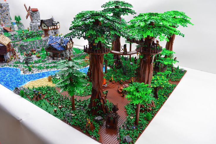 castle in the forest lego ebay