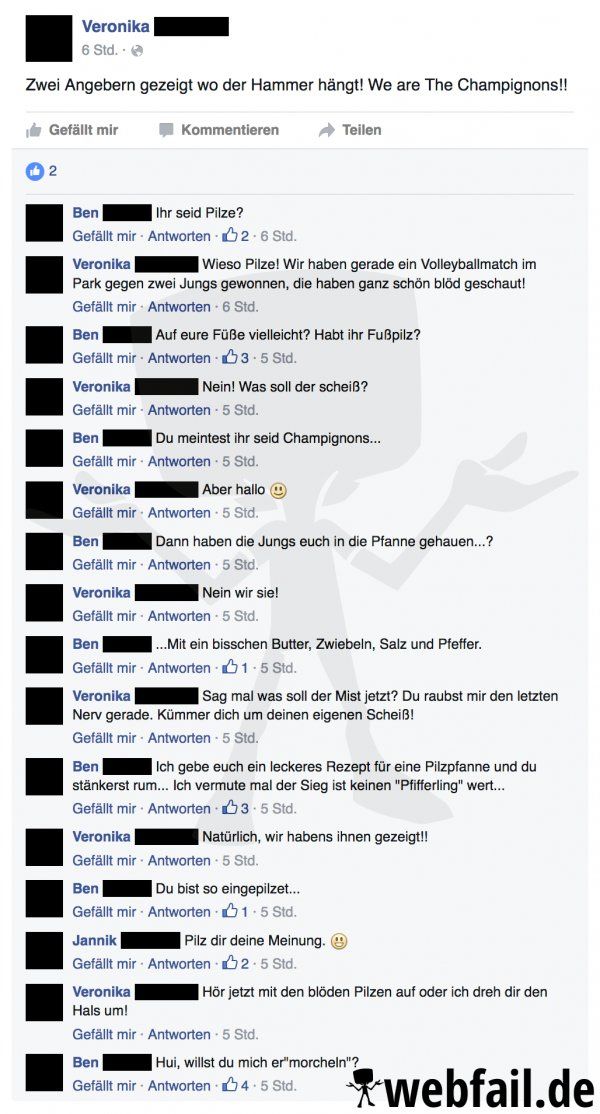 Pilze Im Park Facebook Fail Des Tages Pilze Im Park Facebook Fail Des Tages