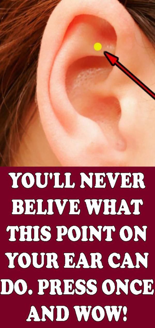 This Is What Happens When You Massage This Point On Your Ear in 2020