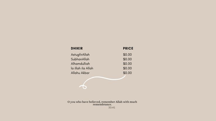 Islamic Desktop Wallpaper | Daily Dhikir | Quran Quotes