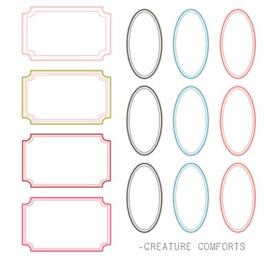For The Love Of (Free) Labels Part 1 | Labels printables free, Free label templates, Printable ...