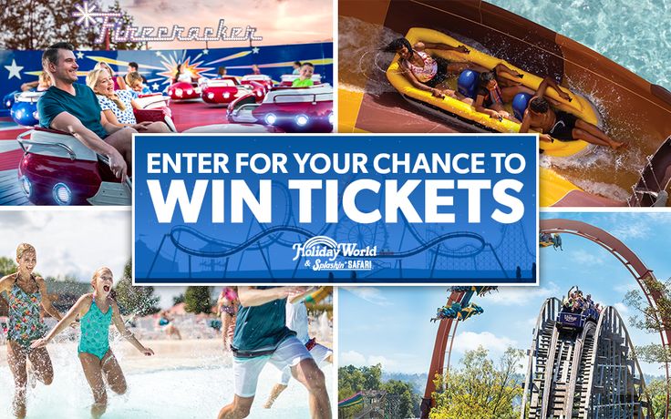 Enter for a chance to win free tickets to Holiday World! in 2023