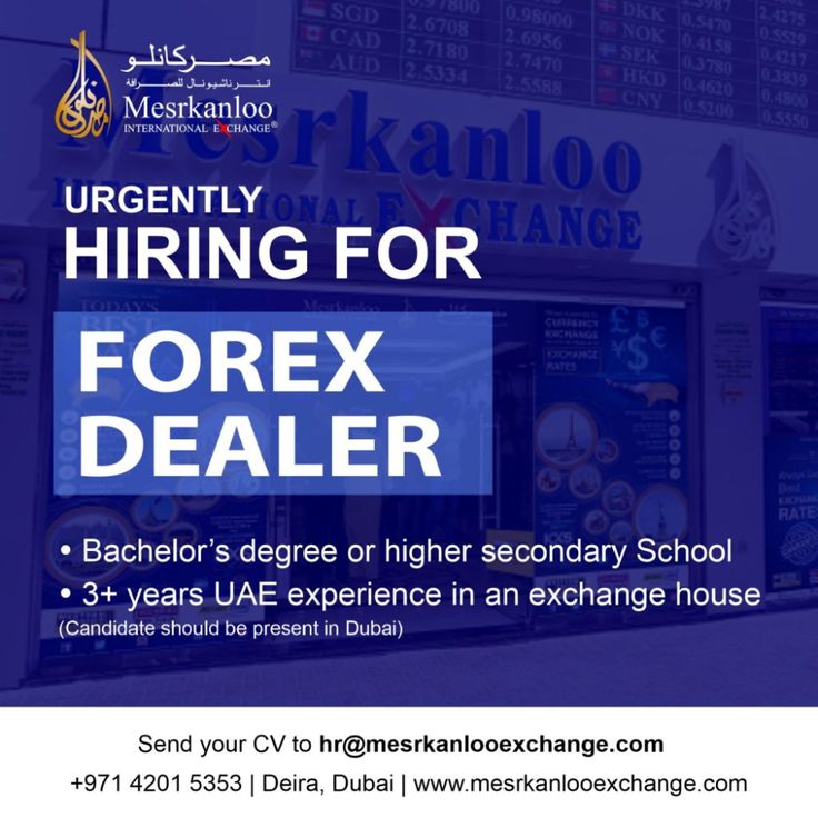 Forex Trader | Jobs in Dubai, UAE by Eighty Eight Portal LLC | GulfTalent forex careers uae