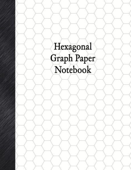 Hexagonal Graph Paper Notebook 3 4 - hexagonal graph paper template Hexagonal Graph Paper Notebook 3 4 - hexagonal graph paper template
