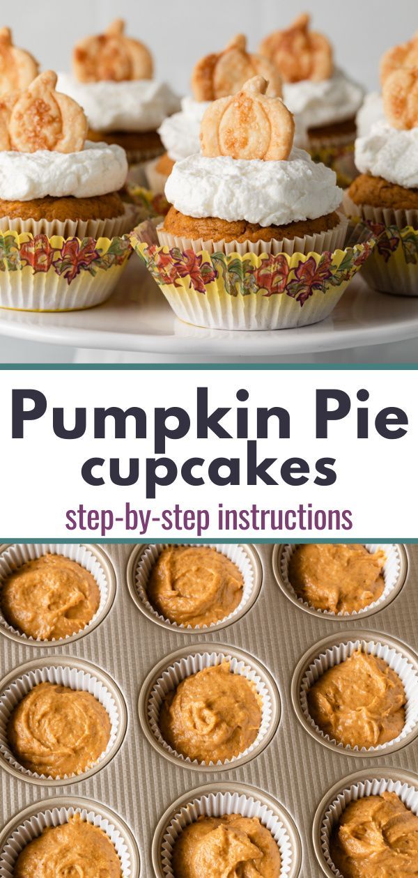 Pumpkin Pie Cupcakes Recipe Pumpkin Pie Cupcakes Pumpkin Pie Cupcakes Recipe Cupcake Recipes