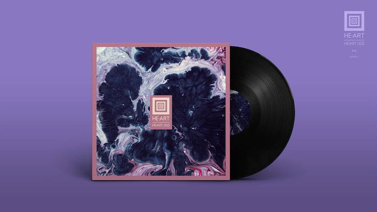 Обложка музыкального альбома Music album cover on Behance