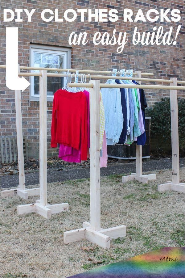 how to make a clothes rack for a garage sale how to make a clothes rack for a garage sale