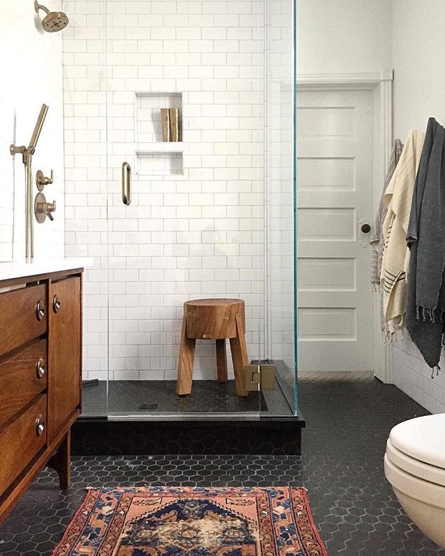 Best 25 Hexagon Tile Bathroom Ideas On Pinterest Best 25 Hexagon Tile Bathroom Ideas On Pinterest Floor White Subway Shower And Wall Tiles