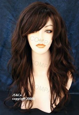 Long Bangs Hairstyles long bangs long hair 13 New Style Long Natural Wavy Layered W Bangs Brown Auburn Mix Trpp Hl430 Long Bangs Hairstyles medium layered red haircut with long bangs New Style Long Natural Wavy Layered W Bangs Brown Auburn Mix Trpp Hl430