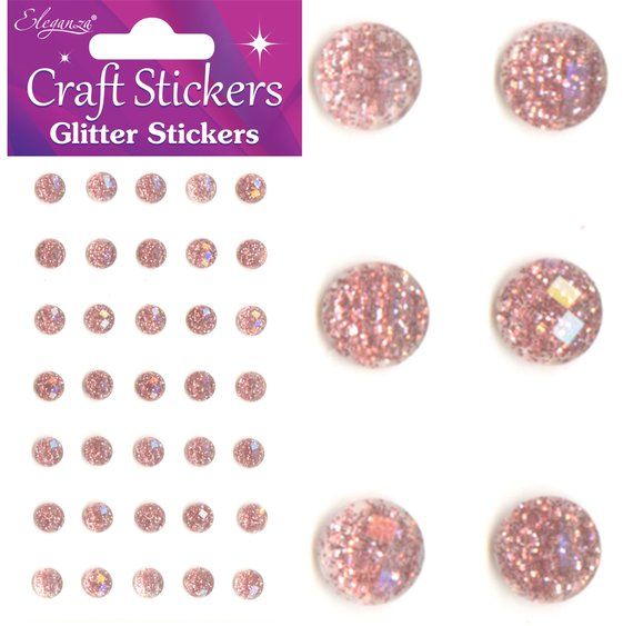 Gold Self Adhesive Stars Peel Off Stickers Sheet Foil Card Embellishments Crafts