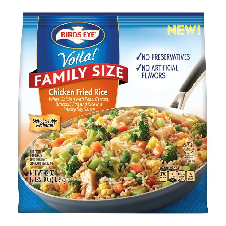 Birds Eye Voila! Family Size Frozen Chicken Fried Rice - 42oz | Chicken