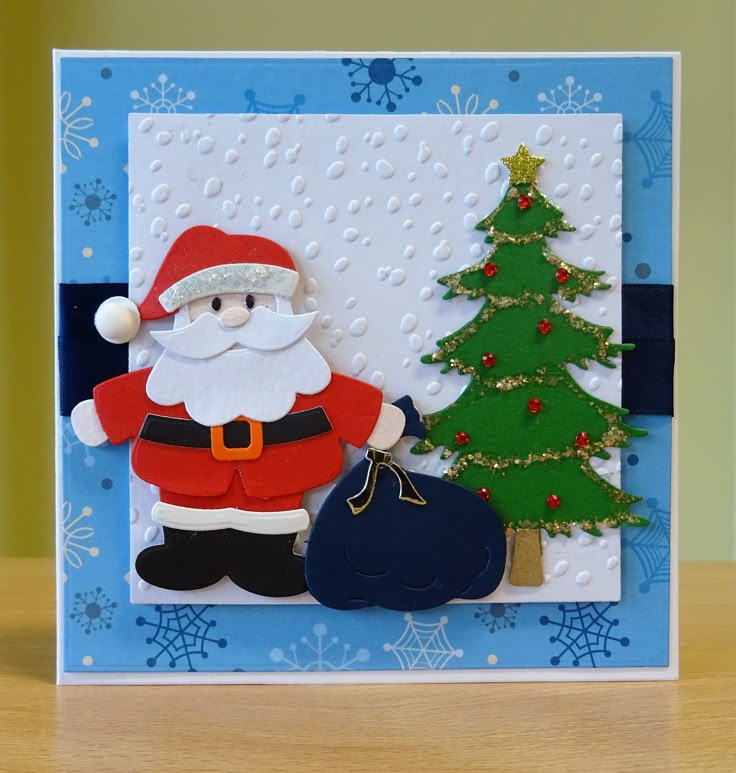 christmas gift tags handmade wooden santa embellishments for more of my cards please visit craftycardstudio on etsycom pinterest christmas gifts - Santa Cards christmas gift tags handmade wooden santa embellishments for more of my cards please visit craftycardstudio on etsycom pinterest christmas gifts - Santa Cards