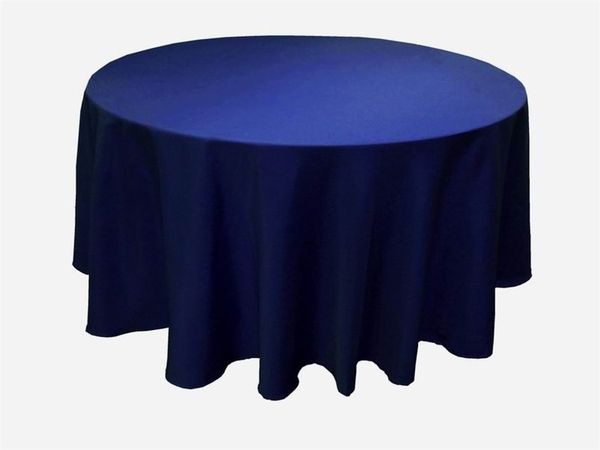 Tablecloth 120inch Round Navy Wedding Super Large Range Direct From The Importer Table Linens Cloth Blue Wedding Table Linens, 120 Inch Round Tablecloth Bulk