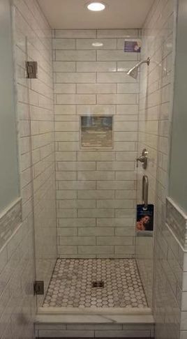 best 25+ small tiled shower stall ideas on pinterest | small tile