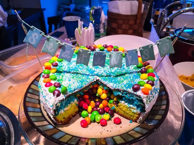 Cake With Skittles Cake With Skittles