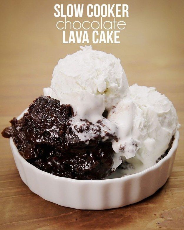 Crockpot Lava Cake Tasty Crockpot Lava Cake Tasty