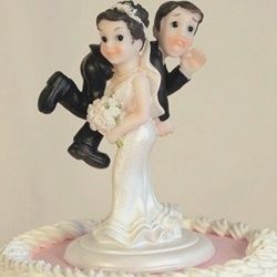 Bride Carrying Cake Bride Carrying Cake