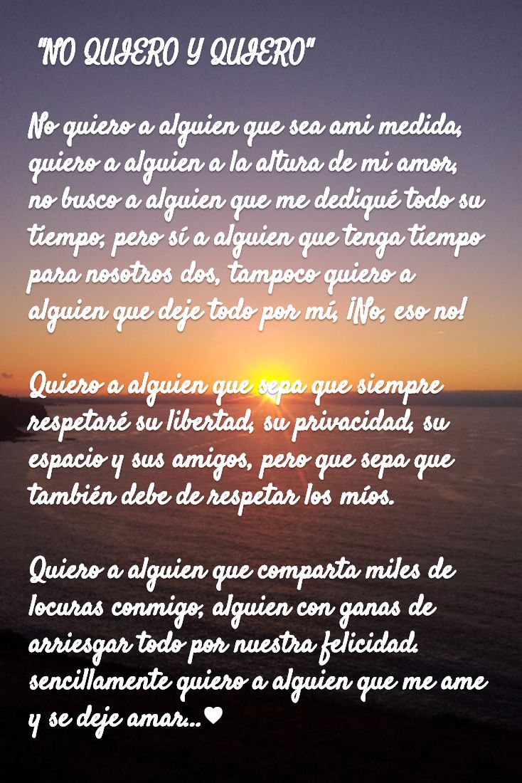 205 best frases bonitas images on Pinterest NO Quiero y Quiero