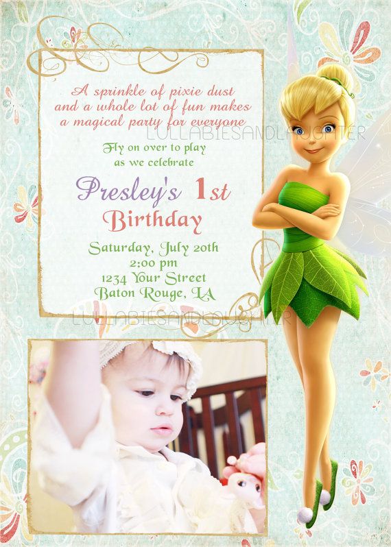 tinkerbell birthday invitation tinkerbell by lullabiesnlaughter tinkerbell invitation wording