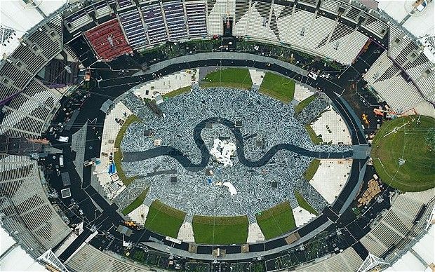 Olympic Opening Ceremony - London 2012 Olympics: Opening Ceremony shortened by 3...