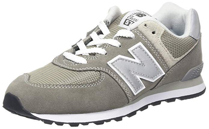 New Balance Boys' 574v1 Essentials Sneaker, Grey, 7 M US Big Kid ... رسم هيسوكا New Balance Boys' 574v1 Essentials Sneaker, Grey, 7 M US Big Kid ... رسم هيسوكا