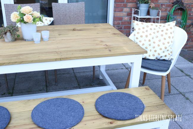 DIY | Gartenmöbel selber bauen Tinas Lieblingsplatz in DIY | Gartenmöbel selber bauen Tinas Lieblingsplatz