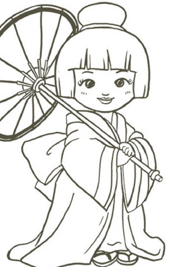 「Coloring Pages (Oriential)」のおすすめ画像 133 件 | Pinterest | ぬりえ、芸者、大人のカラーリング